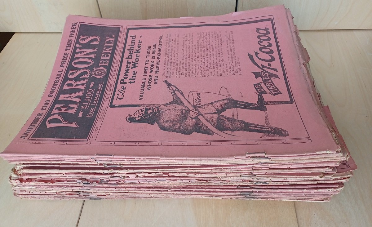 PEARSON, PEARSON'S WEEKLY. To Interest, To Elevate, To Amuse.