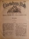 KUNZENDORF, Unterhaltungs-Blatt. Familien-Blatt aller Stände. Zweiter (2.). Jahr