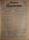 Allgemeine Rundschau. XII. Jahrgang 1915. Nr. 1-53.