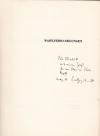 SCHMIDT, Wahlverwandlungen. (Autorenwidmung, numeriert).