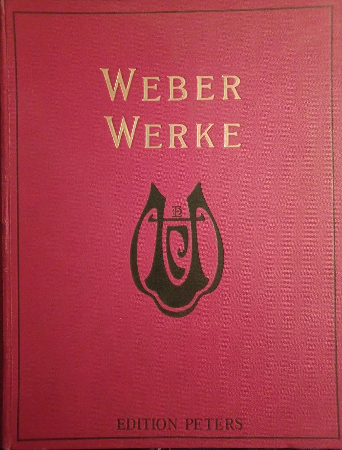 KÖHLER, Sämtliche Werke für Pianoforte von C.M. von Weber.