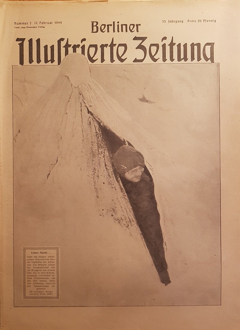 WÜSTEN, Berliner Illustrierte Zeitung. Nummer 7, 17. Februar 1944.