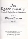 STEIN, Der Rosenkavalier von Richard Strauss. Dirigent: Horst Stein. Regie: Augu