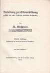 KUPPERS, Anleitung zur Stimmbildung
