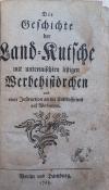 Die Geschichte der Land-Kutsche mit untermischten listigen Werbehistörchen und e